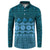 Bula Fiji Iri ni Meke Button Sweatshirt Karakarawa Fijian Masi - Polynesian Pride