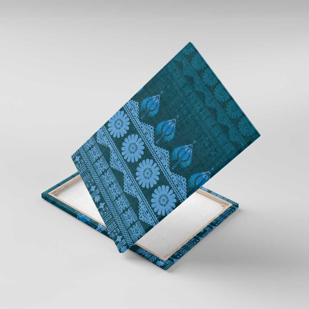 Bula Fiji Iri ni Meke Canvas Wall Art Karakarawa Fijian Masi - Polynesian Pride