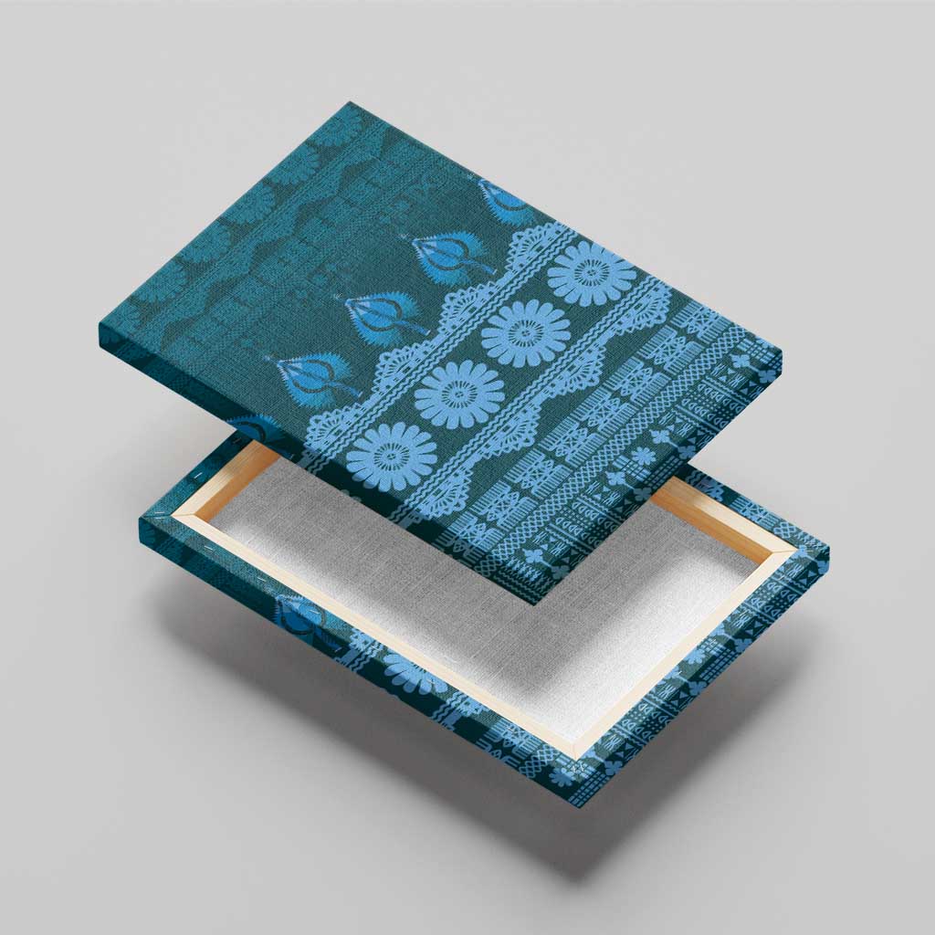 Bula Fiji Iri ni Meke Canvas Wall Art Karakarawa Fijian Masi - Polynesian Pride