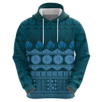 Bula Fiji Iri ni Meke Hoodie Karakarawa Fijian Masi - Polynesian Pride