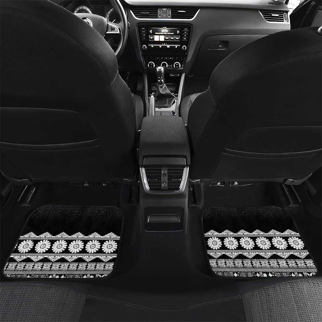 Fiji Tapa Rugby Custom Car Mats Go Fijiana - Polynesian Pride