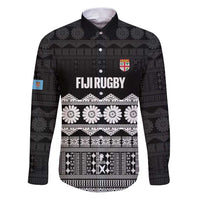 Fiji Tapa Rugby Custom Family Matching Puletasi and Hawaiian Shirt Go Fijiana - Polynesian Pride