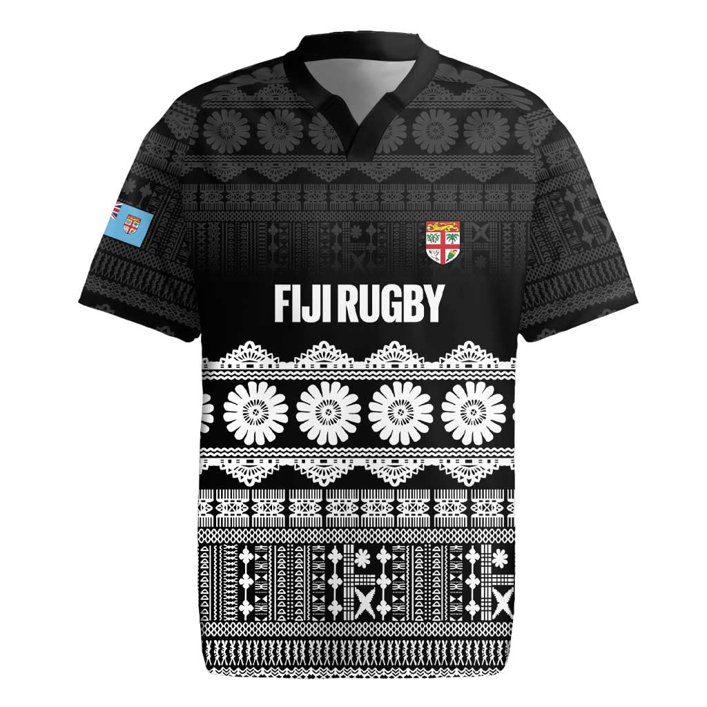 Fiji Tapa Rugby Custom Rugby Jersey Go Fijiana - Polynesian Pride