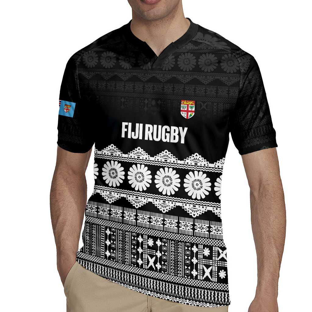 Fiji Tapa Rugby Custom Rugby Jersey Go Fijiana - Polynesian Pride