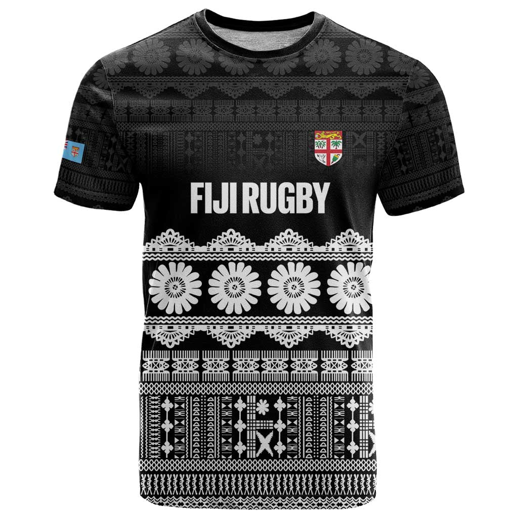 Fiji Tapa Rugby Custom T Shirt Go Fijiana - Polynesian Pride