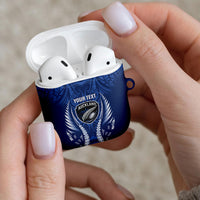 Auckland 2026 Rugby Custom AirPods Case NZ Maori Silver Fern LT14 - Polynesian Pride