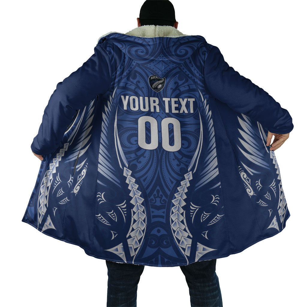 Auckland 2026 Rugby Custom Cloak NZ Maori Silver Fern LT14 - Polynesian Pride