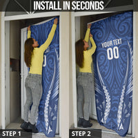 Auckland 2026 Rugby Custom Door Cover NZ Maori Silver Fern