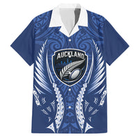 Auckland 2026 Rugby Custom Family Matching Off Shoulder Short Dress and Hawaiian Shirt NZ Maori Silver Fern