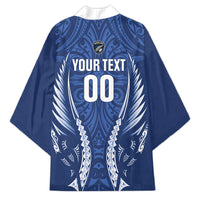 Auckland 2026 Rugby Custom Kimono NZ Maori Silver Fern LT14 - Polynesian Pride