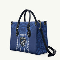 Auckland 2026 Rugby Custom Leather Bag NZ Maori Silver Fern