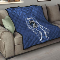 Auckland 2026 Rugby Custom Quilt NZ Maori Silver Fern LT14 - Polynesian Pride