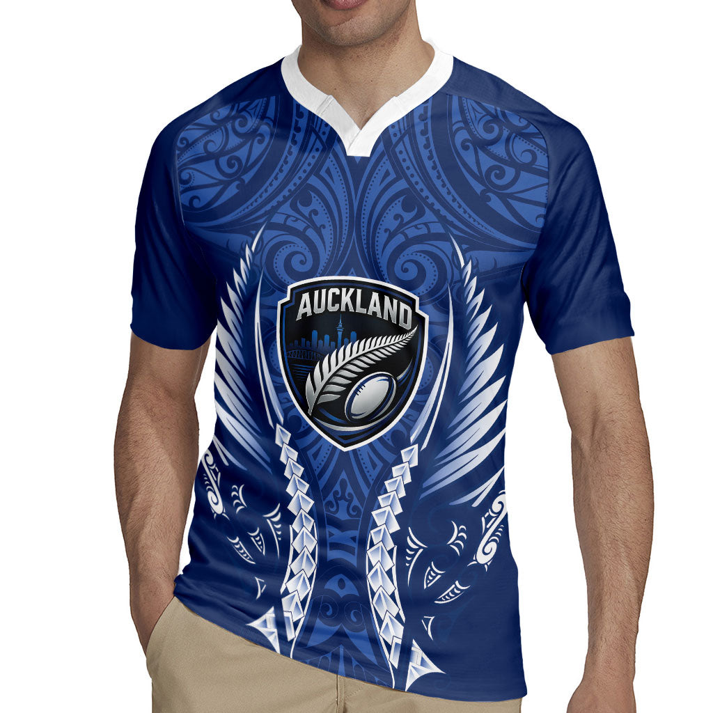 Auckland 2026 Rugby Custom Rugby Jersey NZ Maori Silver Fern LT14 - Polynesian Pride