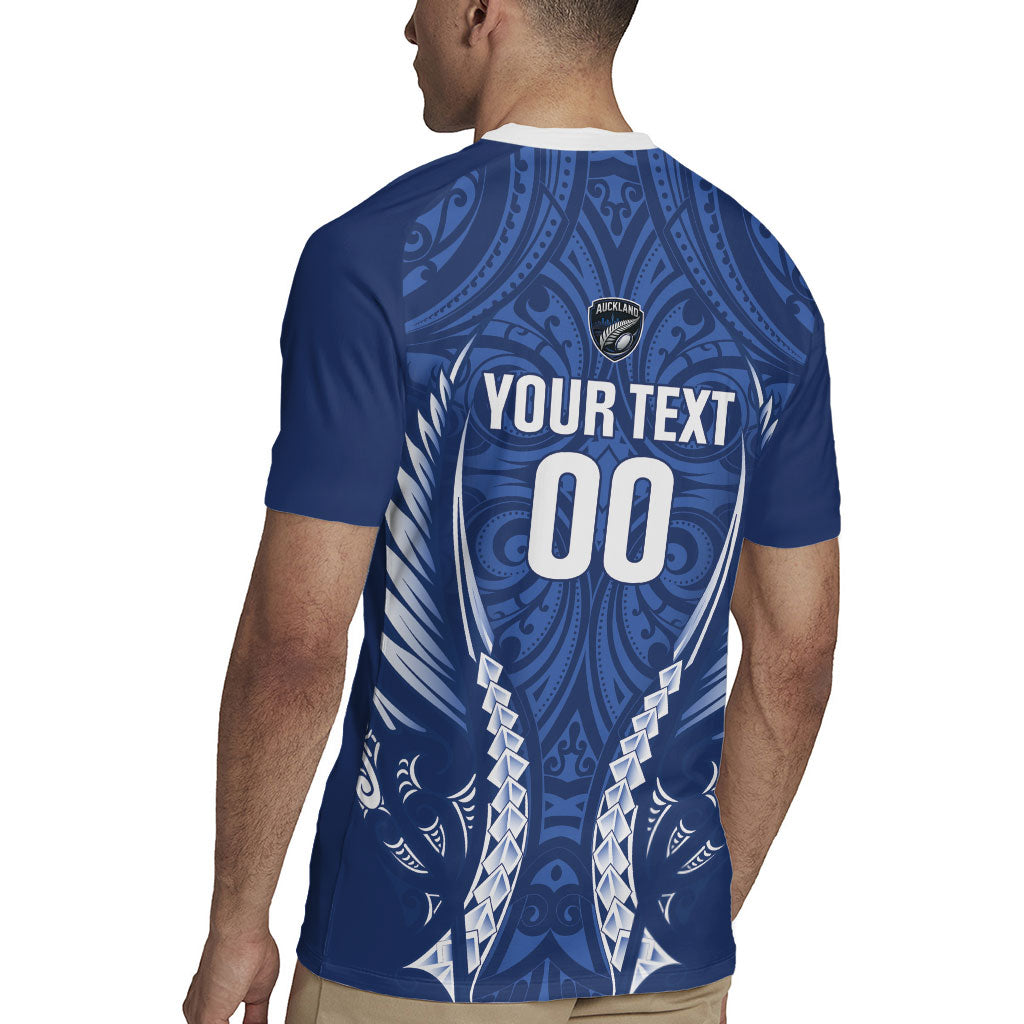 Auckland 2026 Rugby Custom Rugby Jersey NZ Maori Silver Fern LT14 - Polynesian Pride