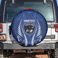 Auckland 2026 Rugby Custom Spare Tire Cover NZ Maori Silver Fern