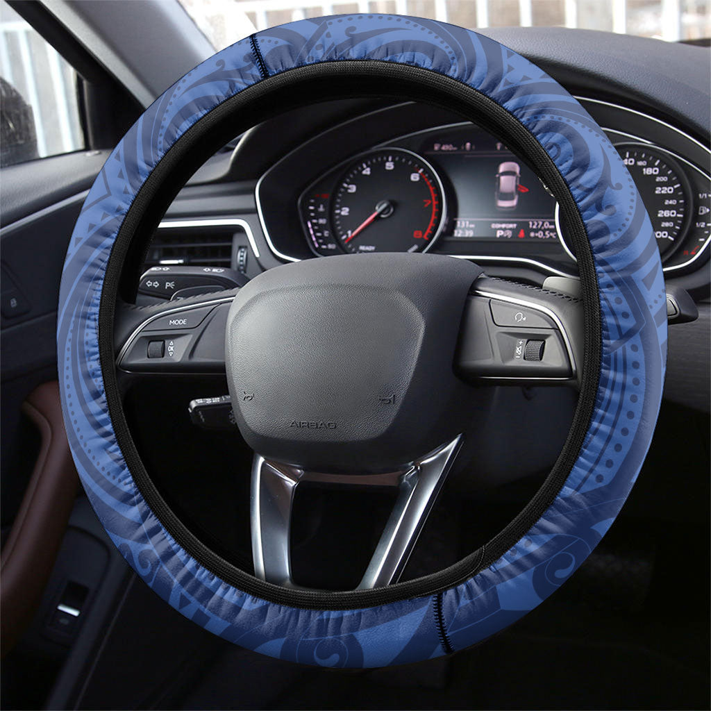 Auckland 2026 Rugby Custom Steering Wheel Cover NZ Maori Silver Fern