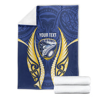 Bay of Plenty 2026 Rugby Custom Blanket NZ Maori Silver Fern LT14 - Polynesian Pride