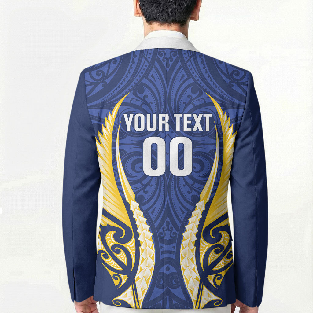 Bay of Plenty 2026 Rugby Custom Blazer NZ Maori Silver Fern LT14 - Polynesian Pride