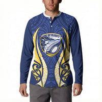 Bay of Plenty 2026 Rugby Custom Button Sweatshirt NZ Maori Silver Fern
