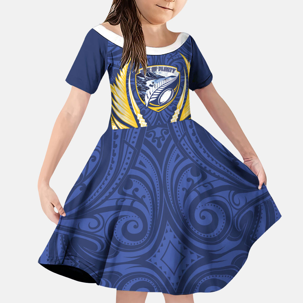 Bay of Plenty 2026 Rugby Custom Family Matching Puletasi and Hawaiian Shirt NZ Maori Silver Fern