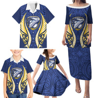Bay of Plenty 2026 Rugby Custom Family Matching Puletasi and Hawaiian Shirt NZ Maori Silver Fern