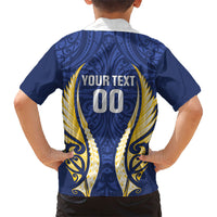 Bay of Plenty 2026 Rugby Custom Family Matching Summer Maxi Dress and Hawaiian Shirt NZ Maori Silver Fern