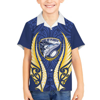 Bay of Plenty 2026 Rugby Custom Family Matching Tank Maxi Dress and Hawaiian Shirt NZ Maori Silver Fern