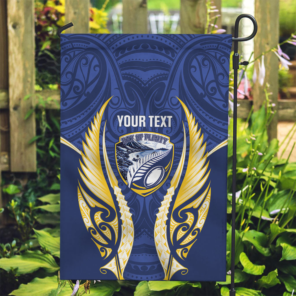 Bay of Plenty 2026 Rugby Custom Garden Flag NZ Maori Silver Fern