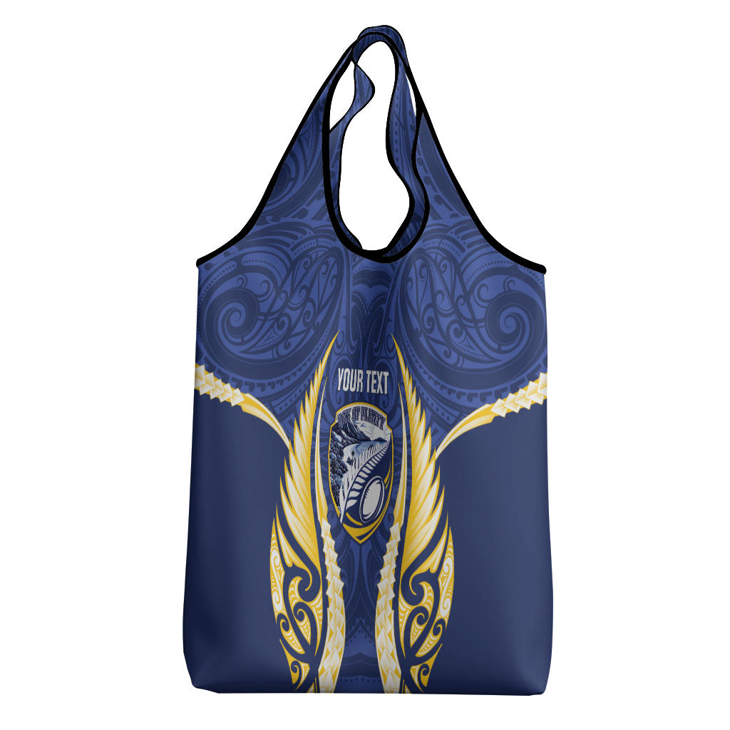 Bay of Plenty 2026 Rugby Custom Grocery Bag NZ Maori Silver Fern