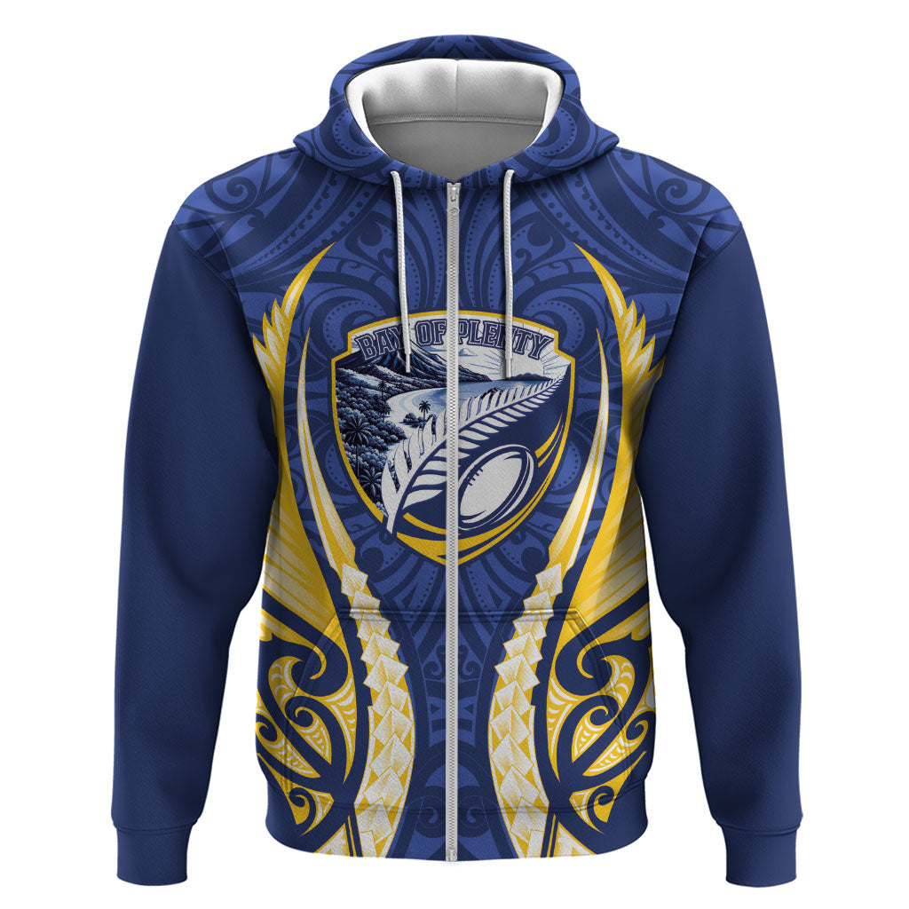 Bay of Plenty 2026 Rugby Custom Hoodie NZ Maori Silver Fern