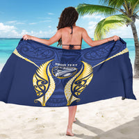 Bay of Plenty 2026 Rugby Custom Sarong NZ Maori Silver Fern LT14 - Polynesian Pride