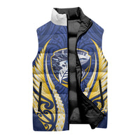 Bay of Plenty 2026 Rugby Custom Sleeveless Puffer Jacket NZ Maori Silver Fern