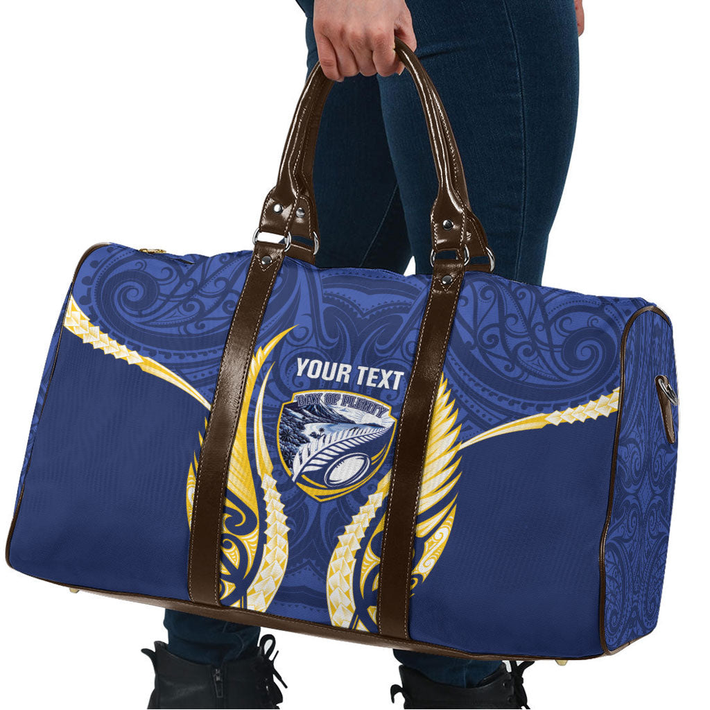 Bay of Plenty 2026 Rugby Custom Travel Bag NZ Maori Silver Fern