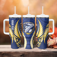 Bay of Plenty 2026 Rugby Custom Tumbler With Handle NZ Maori Silver Fern