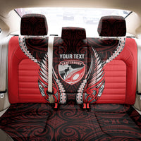 Canterbury 2026 Rugby Custom Back Car Seat Cover NZ Maori Silver Fern