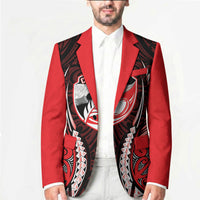 Canterbury 2026 Rugby Custom Blazer NZ Maori Silver Fern