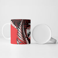 Canterbury 2026 Rugby Custom Ceramic Mug NZ Maori Silver Fern