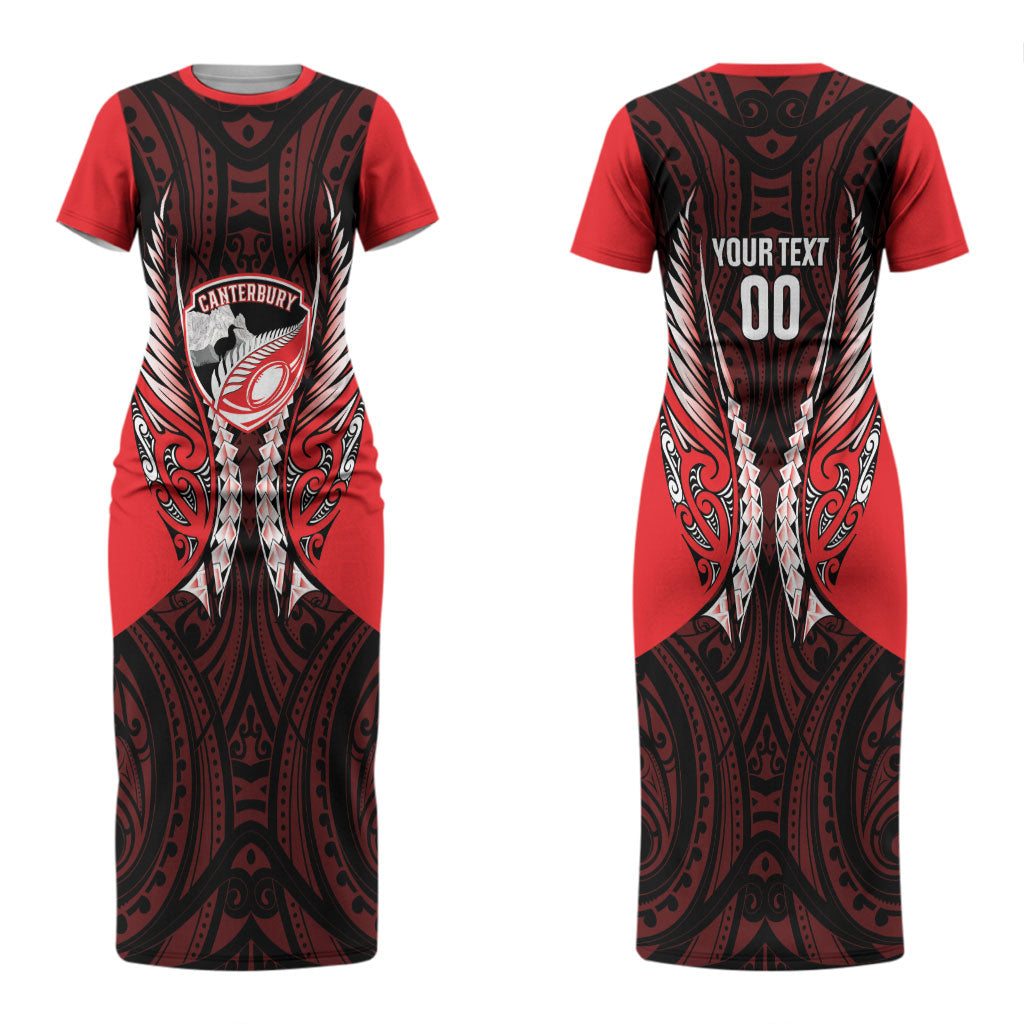 Canterbury 2026 Rugby Custom Couples Matching Short Sleeve Bodycon Dress and Long Sleeve Button Shirt NZ Maori Silver Fern LT14 - Polynesian Pride