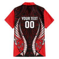 Canterbury 2026 Rugby Custom Family Matching Mermaid Dress and Hawaiian Shirt NZ Maori Silver Fern