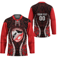 Canterbury 2026 Rugby Custom Hockey Jersey NZ Maori Silver Fern