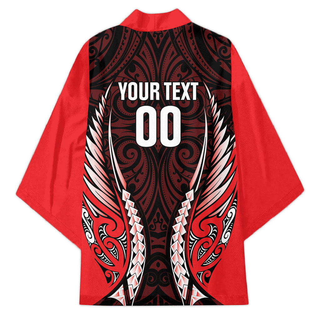 Canterbury 2026 Rugby Custom Kimono NZ Maori Silver Fern LT14 - Polynesian Pride