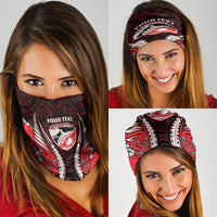 Canterbury 2026 Rugby Custom Neck Gaiter NZ Maori Silver Fern