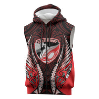 Canterbury 2026 Rugby Custom Sleeveless Zip Hoodie NZ Maori Silver Fern