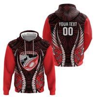 Canterbury 2026 Rugby Custom Zip Hoodie NZ Maori Silver Fern
