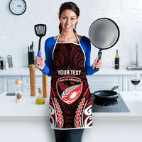 Counties Manukau 2026 Rugby Custom Apron NZ Maori Silver Fern LT14 - Polynesian Pride