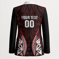 Counties Manukau 2026 Rugby Custom Blazer NZ Maori Silver Fern LT14 - Polynesian Pride
