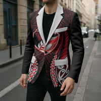 Counties Manukau 2026 Rugby Custom Blazer NZ Maori Silver Fern LT14 - Polynesian Pride