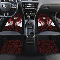 Counties Manukau 2026 Rugby Custom Car Mats NZ Maori Silver Fern