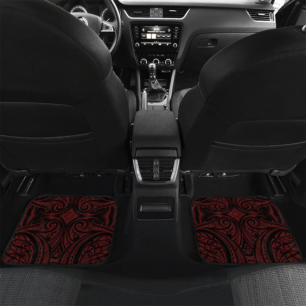 Counties Manukau 2026 Rugby Custom Car Mats NZ Maori Silver Fern