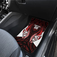 Counties Manukau 2026 Rugby Custom Car Mats NZ Maori Silver Fern